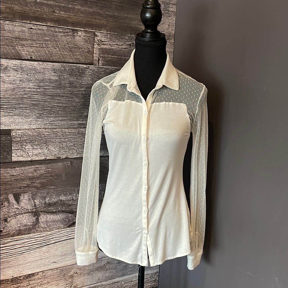 Button-Up Blouse